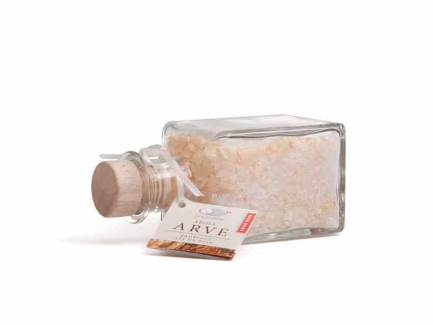 Schweizer Geschenke Schweizer Produkte Badesalz mit Arvenduft aromalife Schweiz KURTS.ch