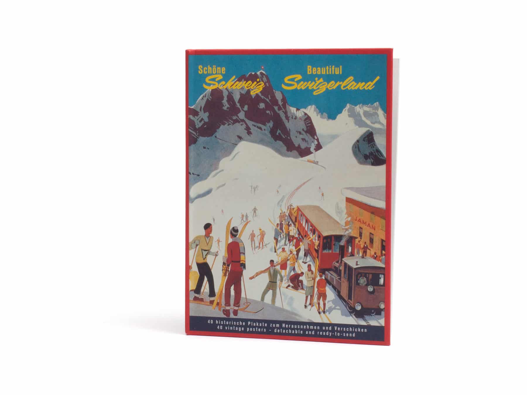 Postkarten kaufen Postkartenbuch Schoene Schweiz AT Verlag alte Postkarten historische Plakate Schweiz KURTS.ch