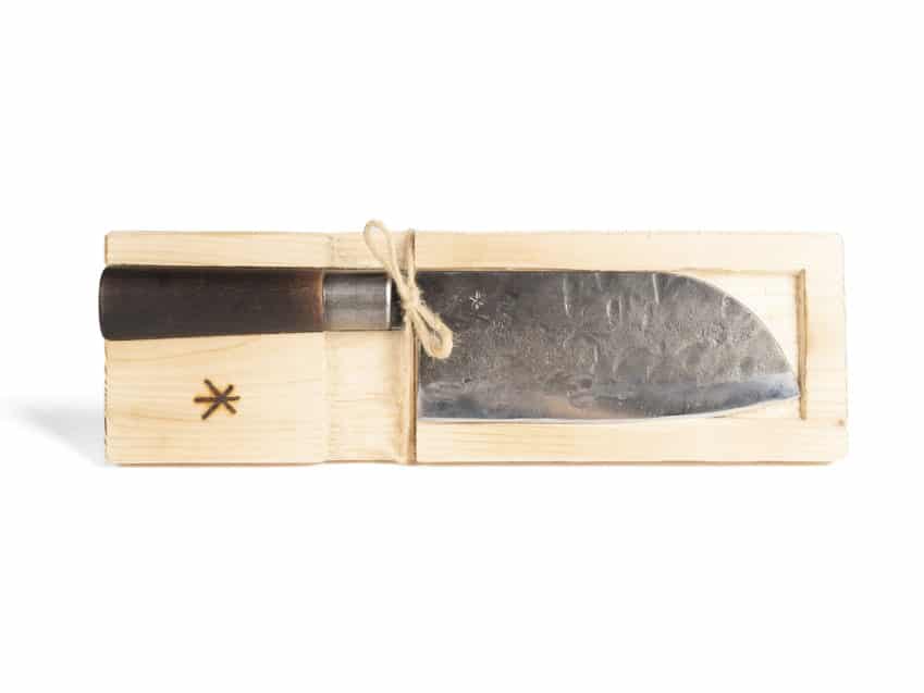 Schweizer Geschenke Schweizer Produkte Santoku Kuechenmesser swiss made handgeschmiedet KURTS