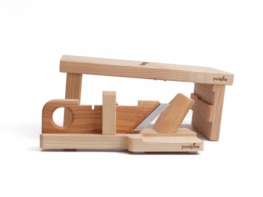 Schweizer Geschenke Schweizer Produkte Wurst- und Kaesehobel Kombi Schweiz Puralpina KURTS.ch