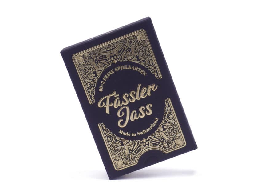 Faessler Jass Deluxe Gold swiss made