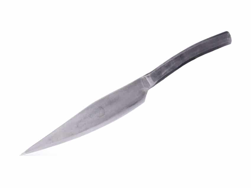 Schweizer Geschenke Schweizer Produkte Fleischmesser Ganzstahl handgeschmiedet Lampert Guarda