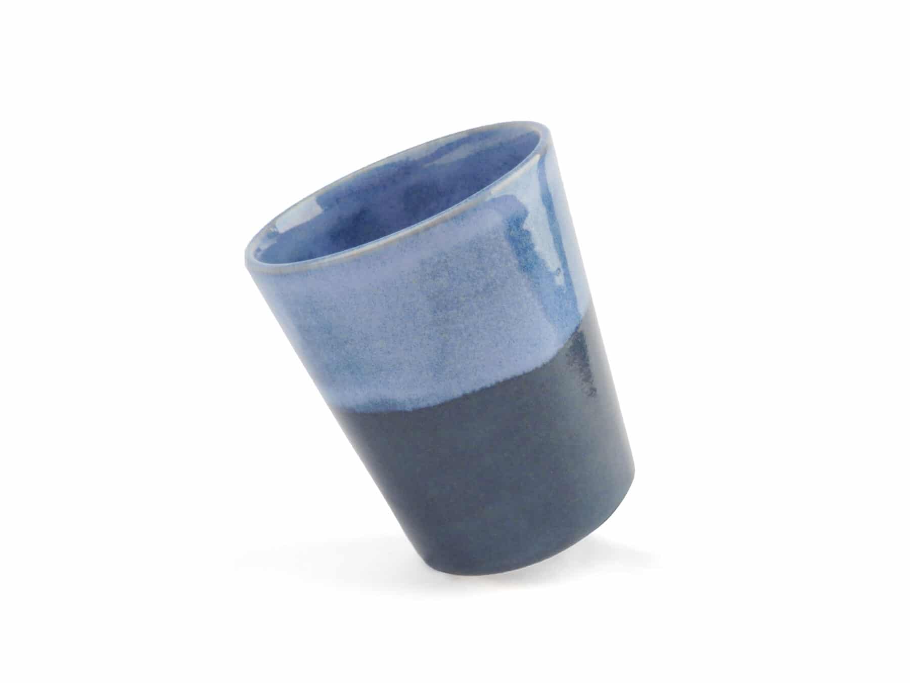 Tasse Kaffeetasse Kaffeebecher Blaue Stunde Keramik swiss made