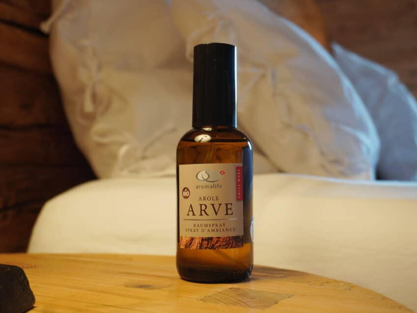 Schweizer Geschenke Schweizer Produkte Arve Raumspray Bio Arvenoel mood