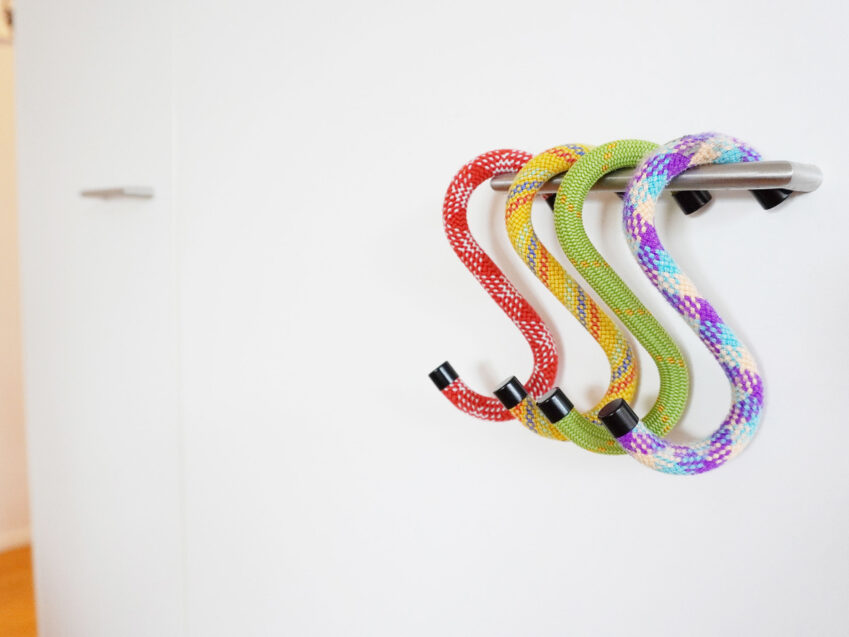Schweizer Geschenke Schweizer Produkte S-Haken Upcycling Kletterseil mood
